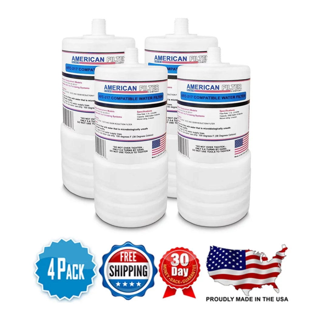 AFC Brand , Water Filter Cartridge , Model # AFC-APH-217 , with - 4 Pack - Made in U.S.A.