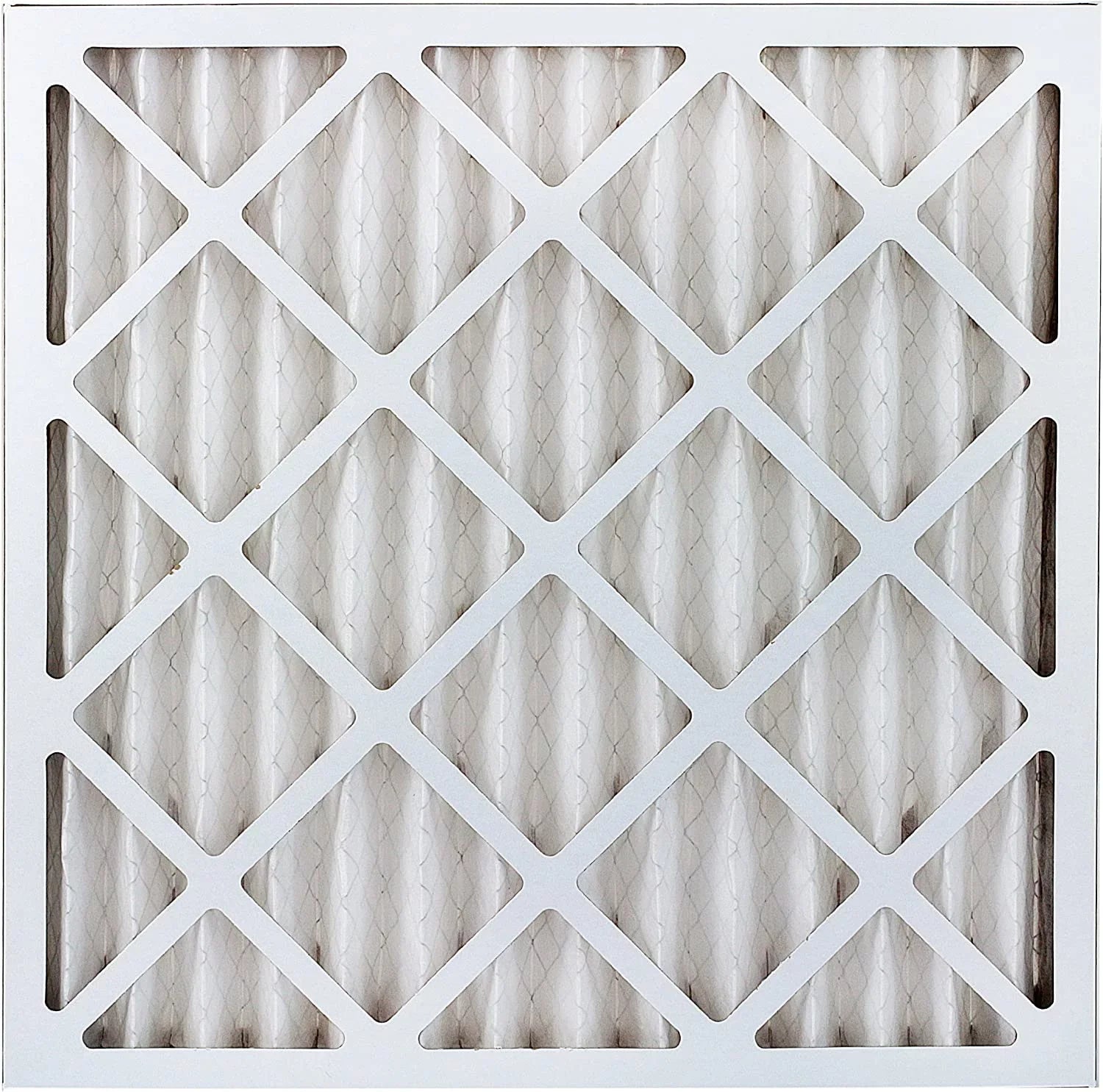 Filterbuy 20x20x4 MERV 8 Pleated HVAC AC Furnace Air Filters (6-Pack)