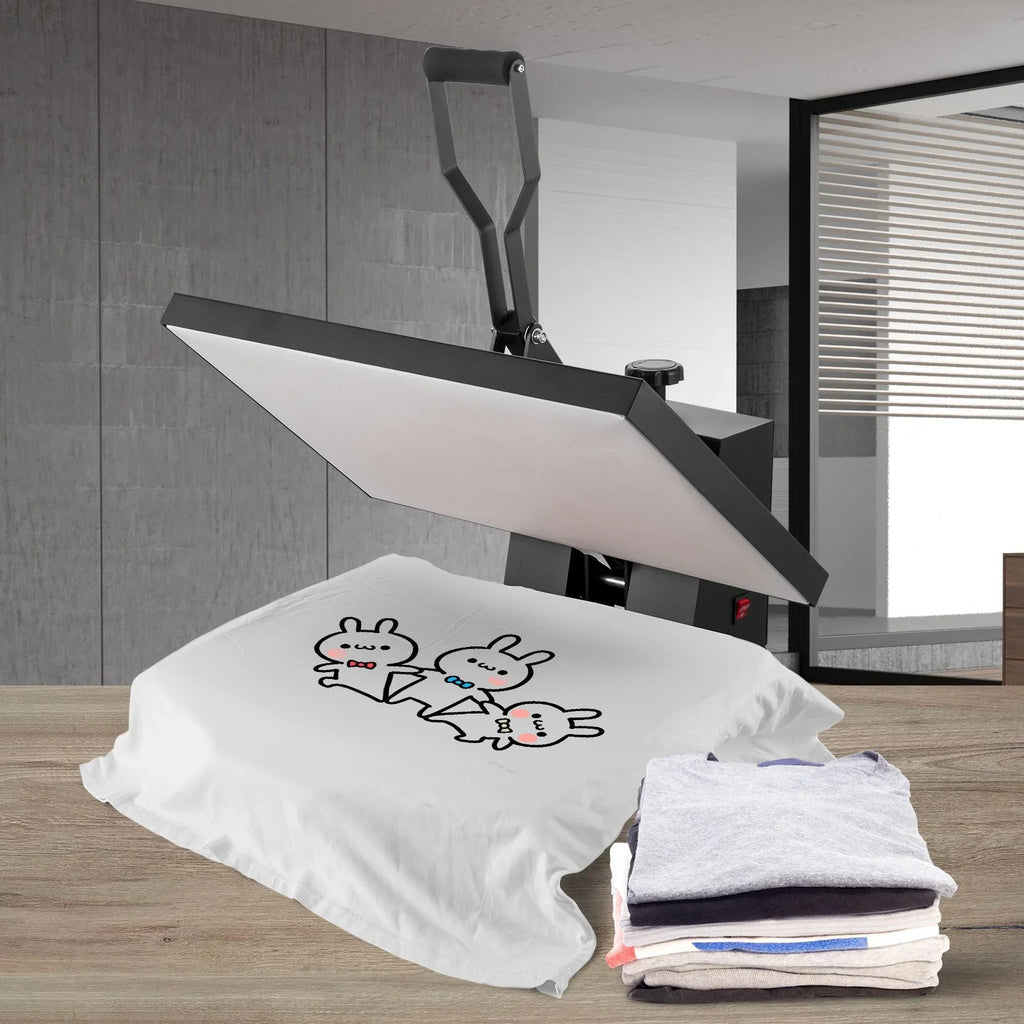 VEVOR 16x24 Heat Press Machine 1700W Power, Industrial Sublimation Printer TShirt and Heat Transfer Vinyl, Easy to Use Digital Heat Press Black