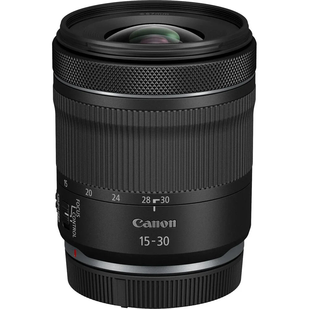 Canon RF 15-30mm f/4.5-6.3 IS STM Lens with Filter kit + Cleaning Kit + More