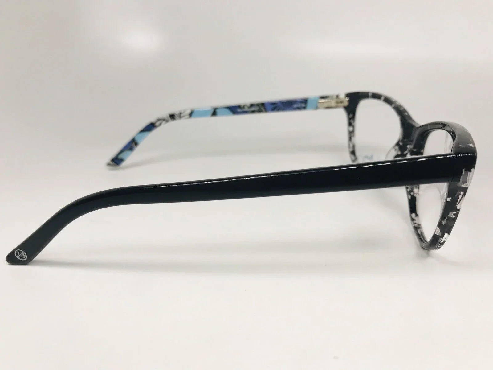 New Authentic Vera Bradley Emerson Blue Bayou Eyeglasses 53mm with Case