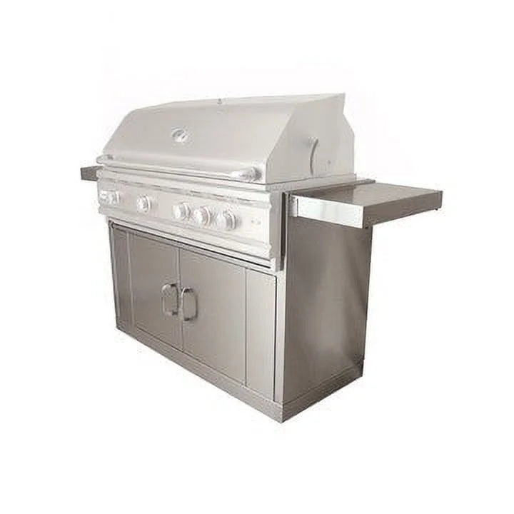 RCS Stainless Steel Grill Cart For 42-Inch RCS Grills - RONJC