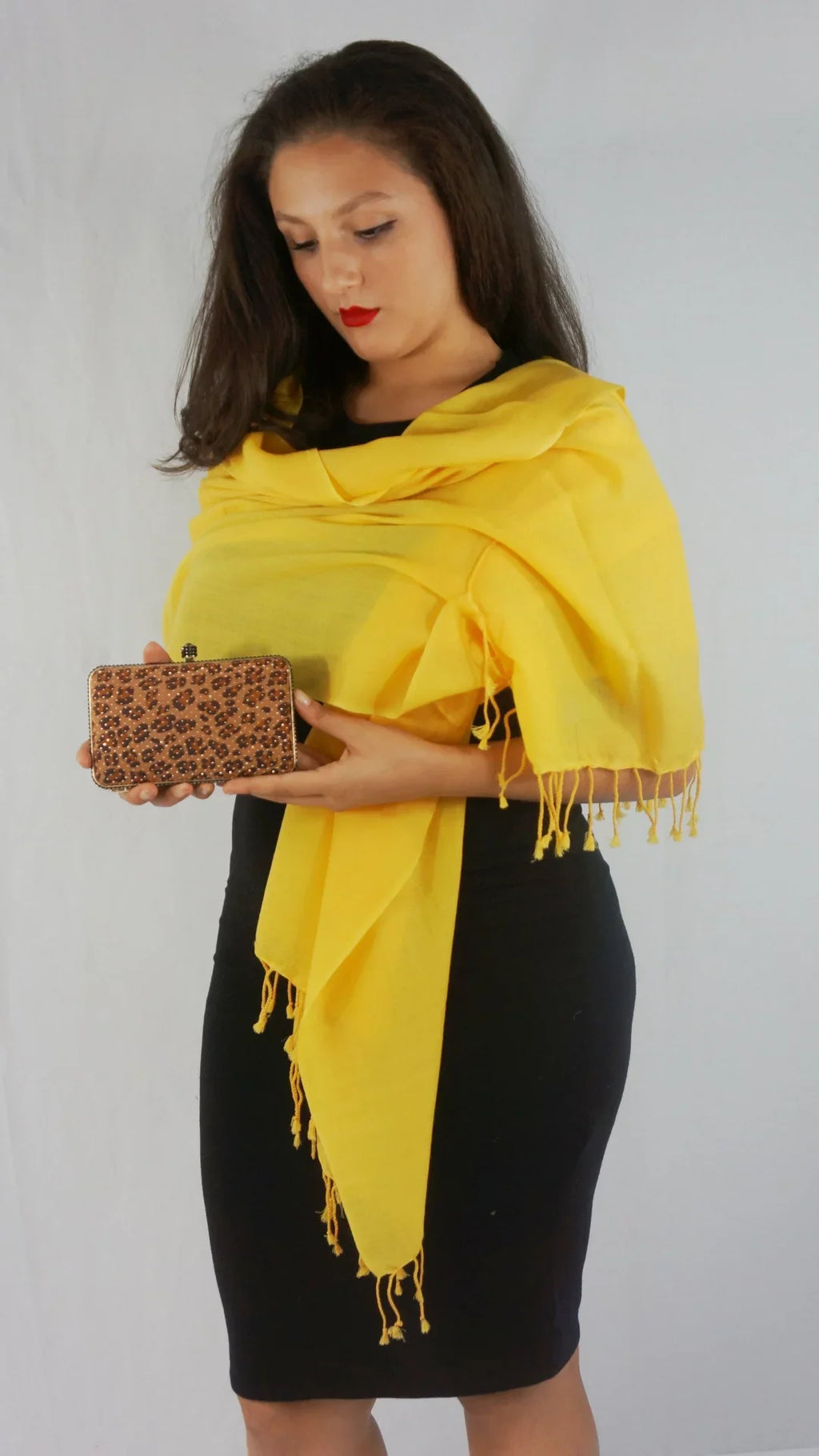 Fancy Shawl/Sheer Shawl/Summer Shawl/Water Pashmina Shawl/Light weight Shawl/Evening Shawl/Pashmina Shawl/Scarf/Scarves (Marigold Yellow Regular Shawl)