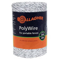 Gallagher G62004 0.06 in. X 656 ft. Polywire- Ultra White