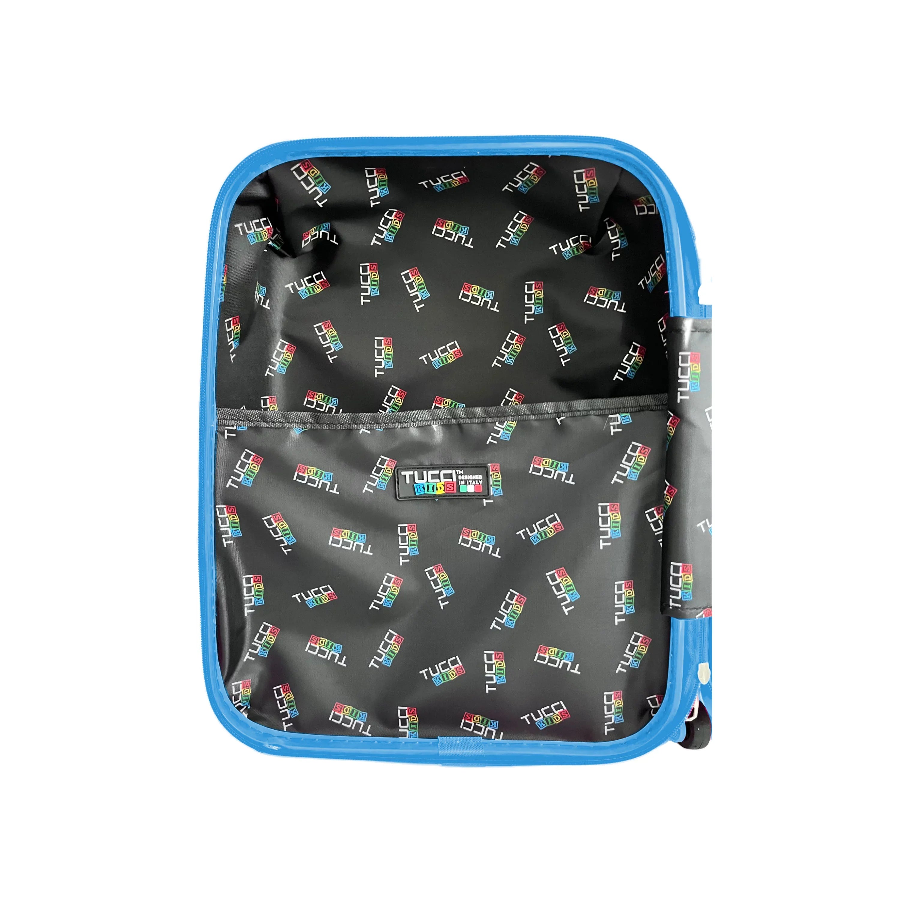 Tucci SPACE-ROBO Hardside Kids 18" Suitcase Kids-Cute Lightweight Kids Luggage with Wheels
