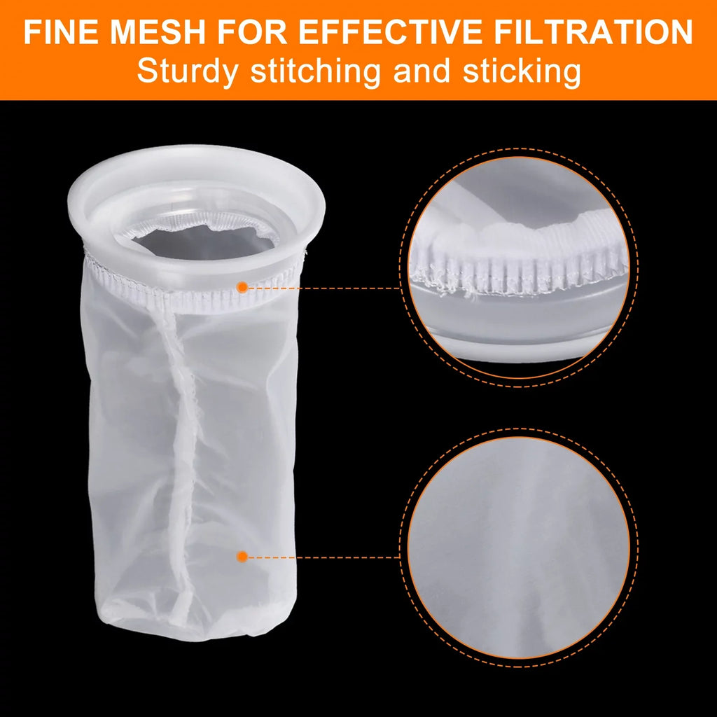 163mm IBC Lid Filter Wrap T-Shaped Rainwater Tank IBC Tote Shield with Washable Nylon Filter