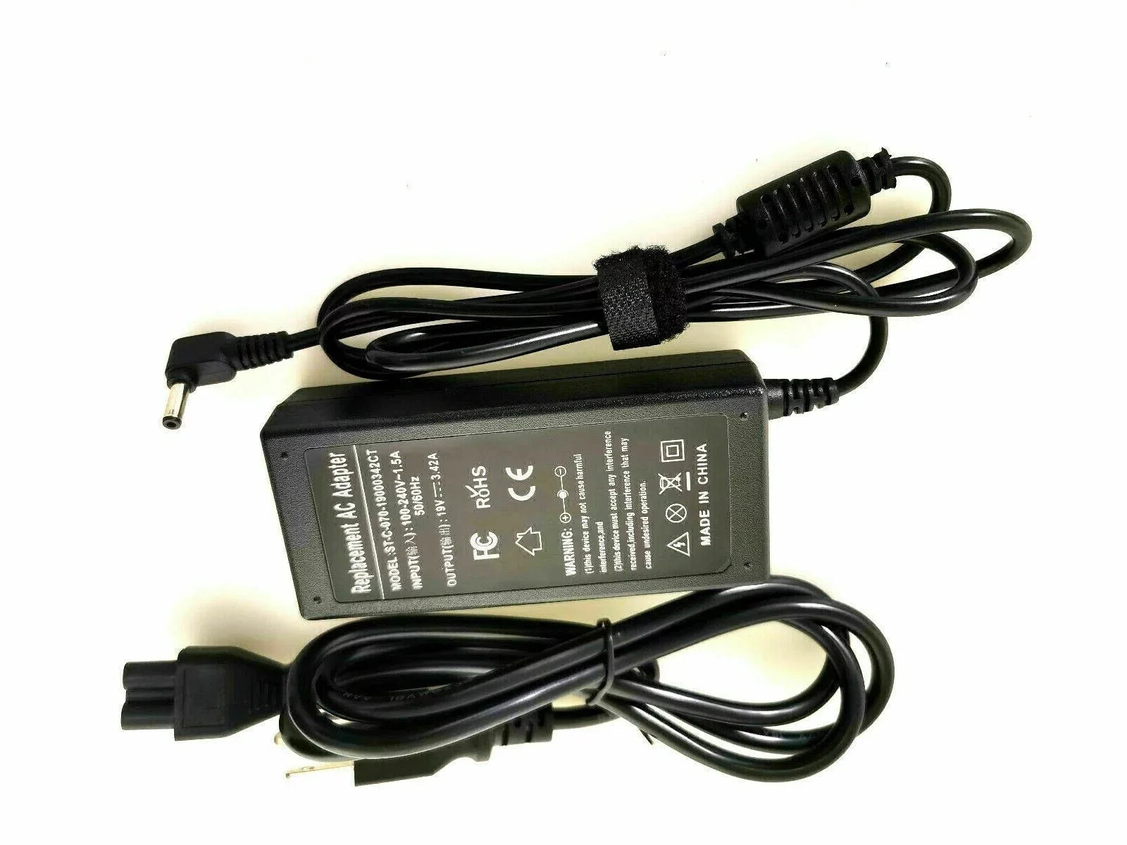 Charger For ASUS VivoBook S15 S532FL-PB55 S532FL-OH55 65W AC Adapter Power Cord