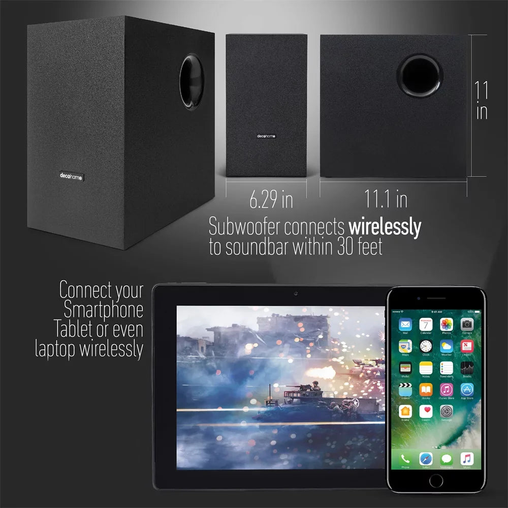 Sony XBR55X900H 55-inch 4K UHD Full Array LED Smart TV 2020 Bundle with Deco Gear Sound Bar with Subwoofer, Wall Mount, 6-Outlet Surge Adapter, Screen Cleaner and TV Essentials 2020