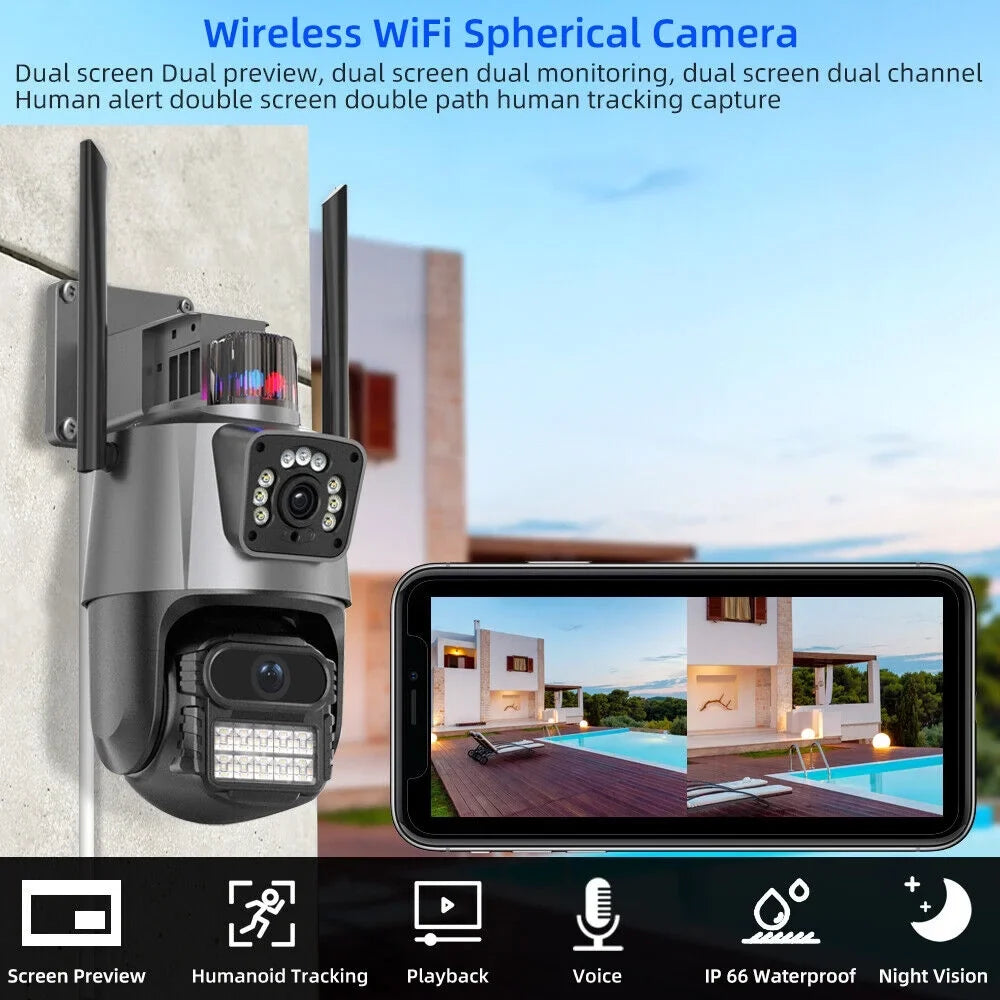 Jahyshow IP66 Outdoor Waterproof - Strong and Reliable All Your Security Needs