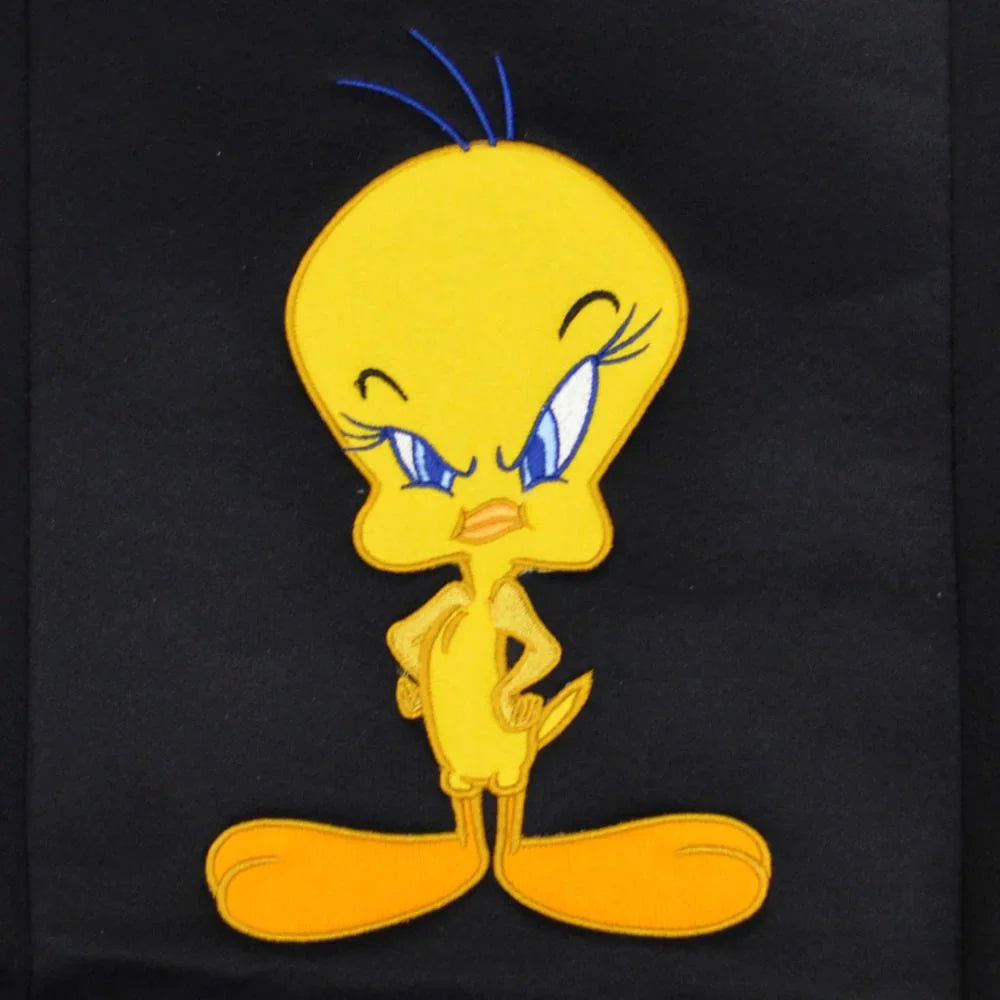 BDK Looney Tunes Tweety Bird Car Seat Shield with Floor Mats Full Set - Holiday Car Auto Accessories Gift Set