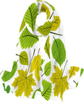 Hyjoy Beautiful Natural Leaves Long Silk Neck Scarf Lightweight Shawl Wrap Scarves Women Girls