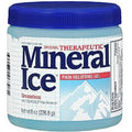 Mineral Ice Therapeutic Pain Relieving Gel 8 Oz 4 Ct | Bruise Strain Tear Repair | Arthritis Pain Relief Menthol Gel | Topical Anti Inflammatory Gel | Muscle Pain Relief Cream Maximum Strength