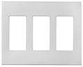 Eaton Wiring Devices PJS263SG-SP-L PJS Wallplate, 4.87 Inch Length, 6-3/4 Inch Width By 3 -Gang, Polycarbonate, Silver Granite