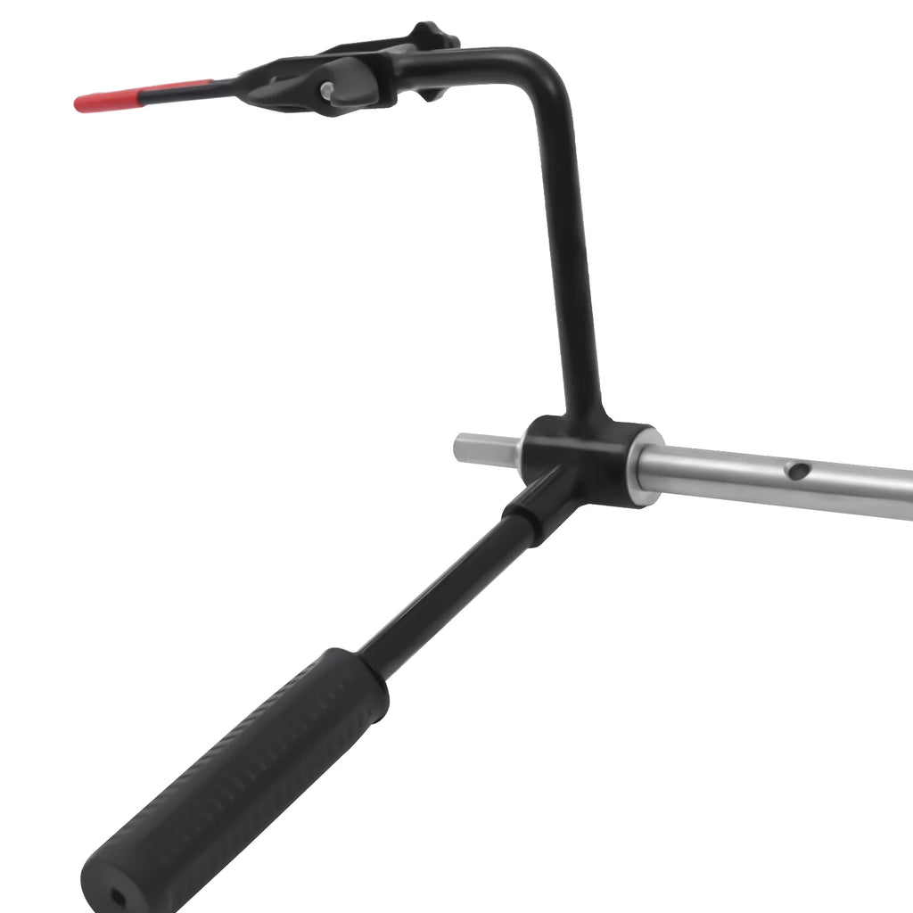 Miumaeov Cordless Nylon Ice Drill Auger 8" Dia. W/ICE Scoop Chipper/Universal Drill Adapter/Ice Fishing Rod Rack and 1 Set Blades