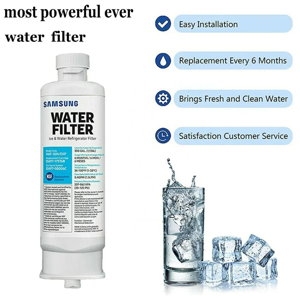 DA97-17376B Replacement with DA97-17376B Water Filter,Pack of 3