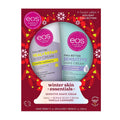 eos Vanilla Cashmere Holiday Collection Winter Skin Essentials, 2 Pcs Shea Butter Sensitive Skin Shave Cream (7oz) & Shea Butter Heal/Repair Body Cream (8oz)