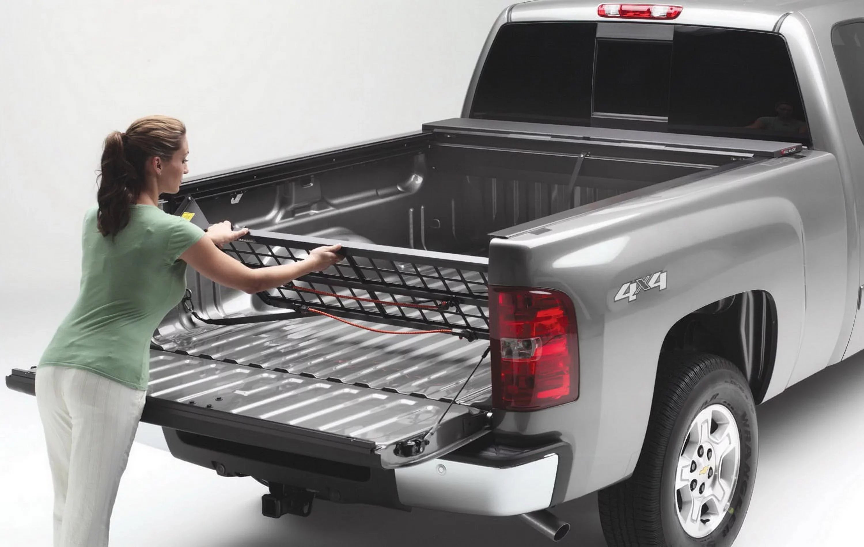 Roll-N-Lock by RealTruck CM262 Cargo Manager Rolling Truck Bed Divider; with Select 2015-2022 Chevrolet Colorado, 2015-2022 GMC Canyon