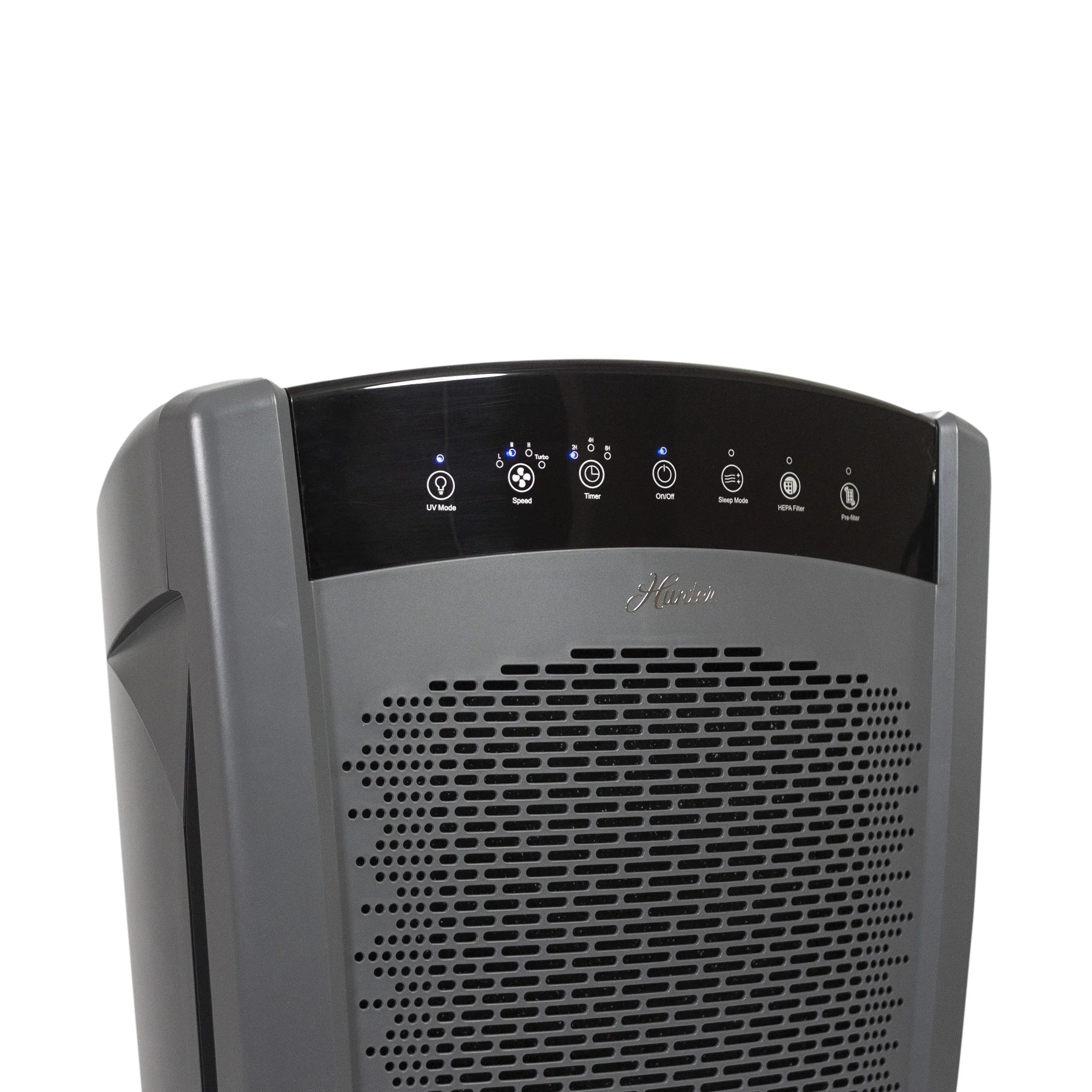 Hunter HP850UV Large Multi-Room Air Purifier with UVC Germicidal Light, Graphite