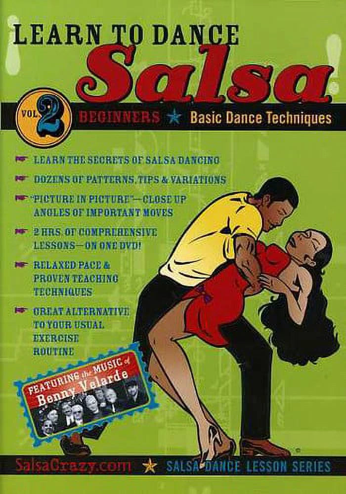 Vol. 2-Salsa Dancing Guide Beginners (DVD)