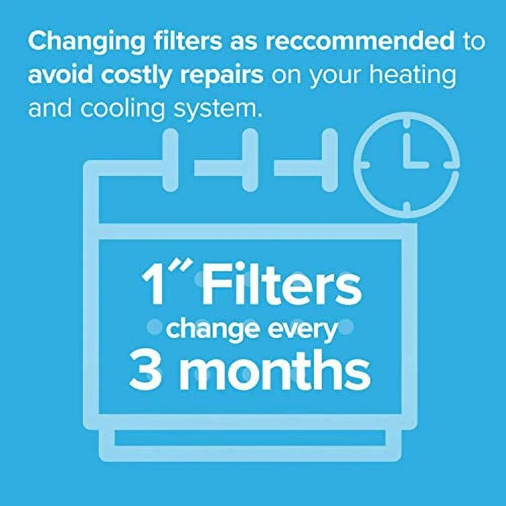 Filtrate 20x24x1, AC Furnace Air Filter, MPR 1500, Healthy Living Ultra Allergen, 6-Pack