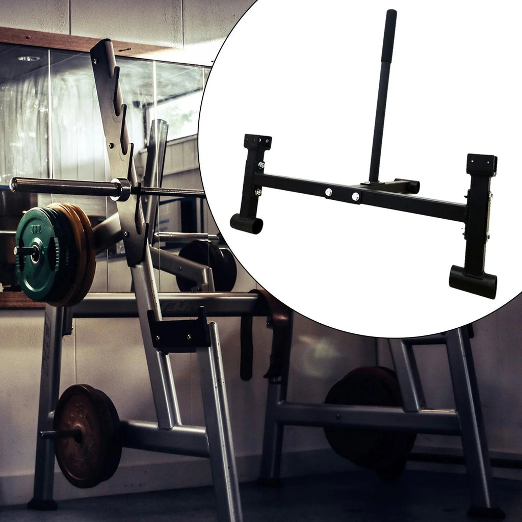 Tnarru Deadlift Barbell Stand Compact Gym Equipment Workout Sport Weight Plates