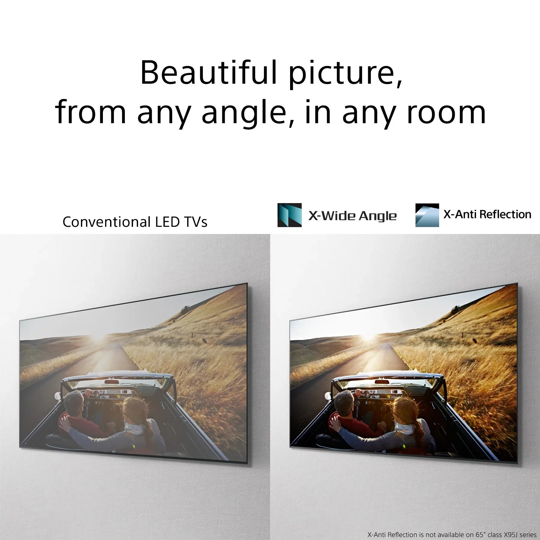 Sony 85" Class XR85X95J BRAVIA XR Full Array LED 4K Ultra HD Smart Google TV with Dolby Vision HDR X95J Series 2021 Model