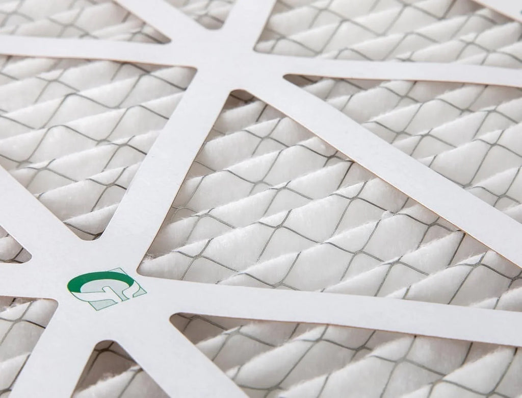6 Pack of 16x20x1 MERV 10 Pleated Air Filters by Glasfloss. Actual Size: 15-1/2 x 19-1/2 x 7/8