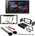 KIT4768 Bundle 2007-2009 Chevrolet Equinox W/ Pioneer AVH-241EX Double DIN Car Stereo with Bluetooth/Backup Camera/Installation Kit/in-Dash DVD/CD AM/FM 6.2" Touchscreen Digital Media Receiver