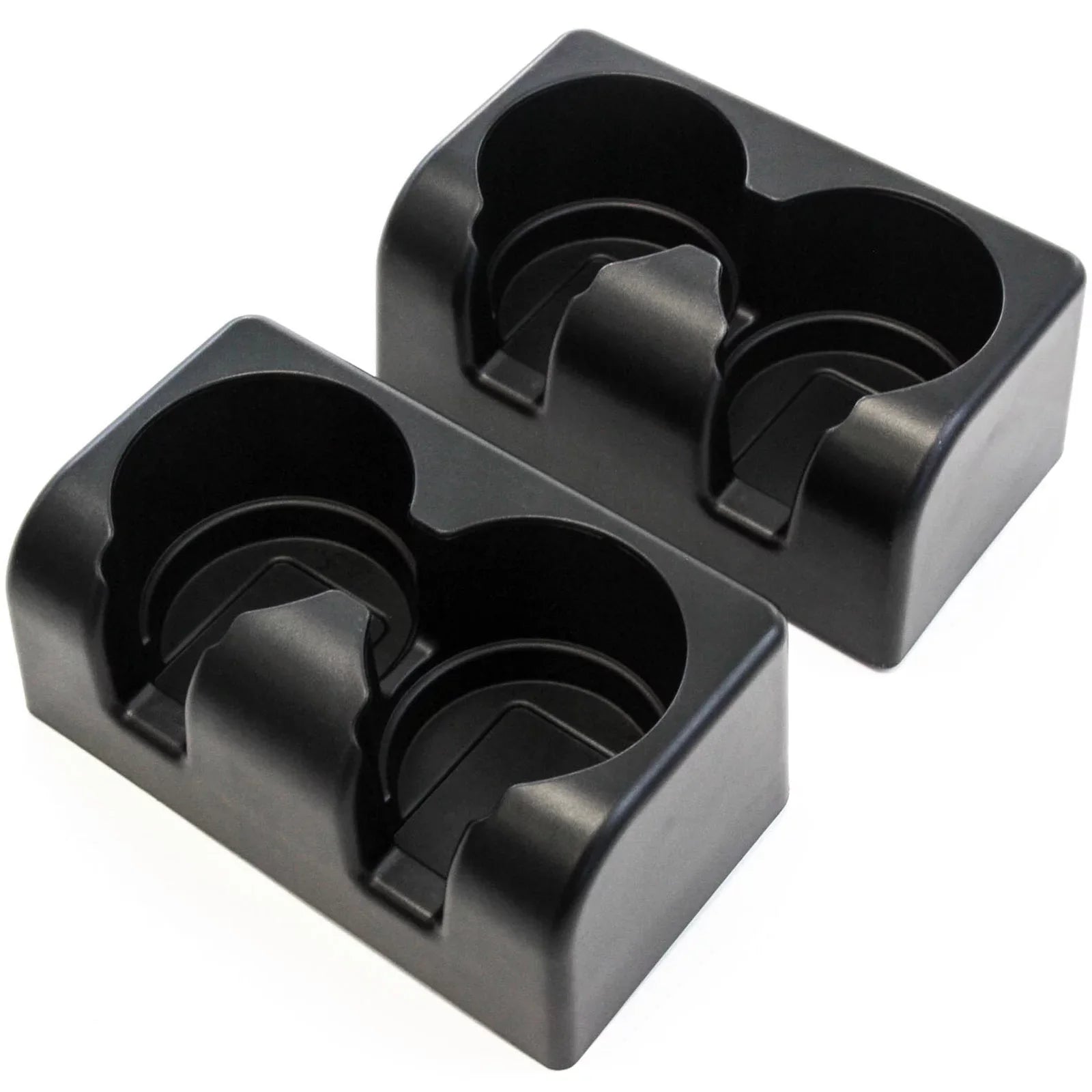 Red Hound Auto 2 with Chevy GMC Colorado Canyon 2004-2012 Bench Seat Black Cup Drink Holder Drink Beverage Replaces 19256630