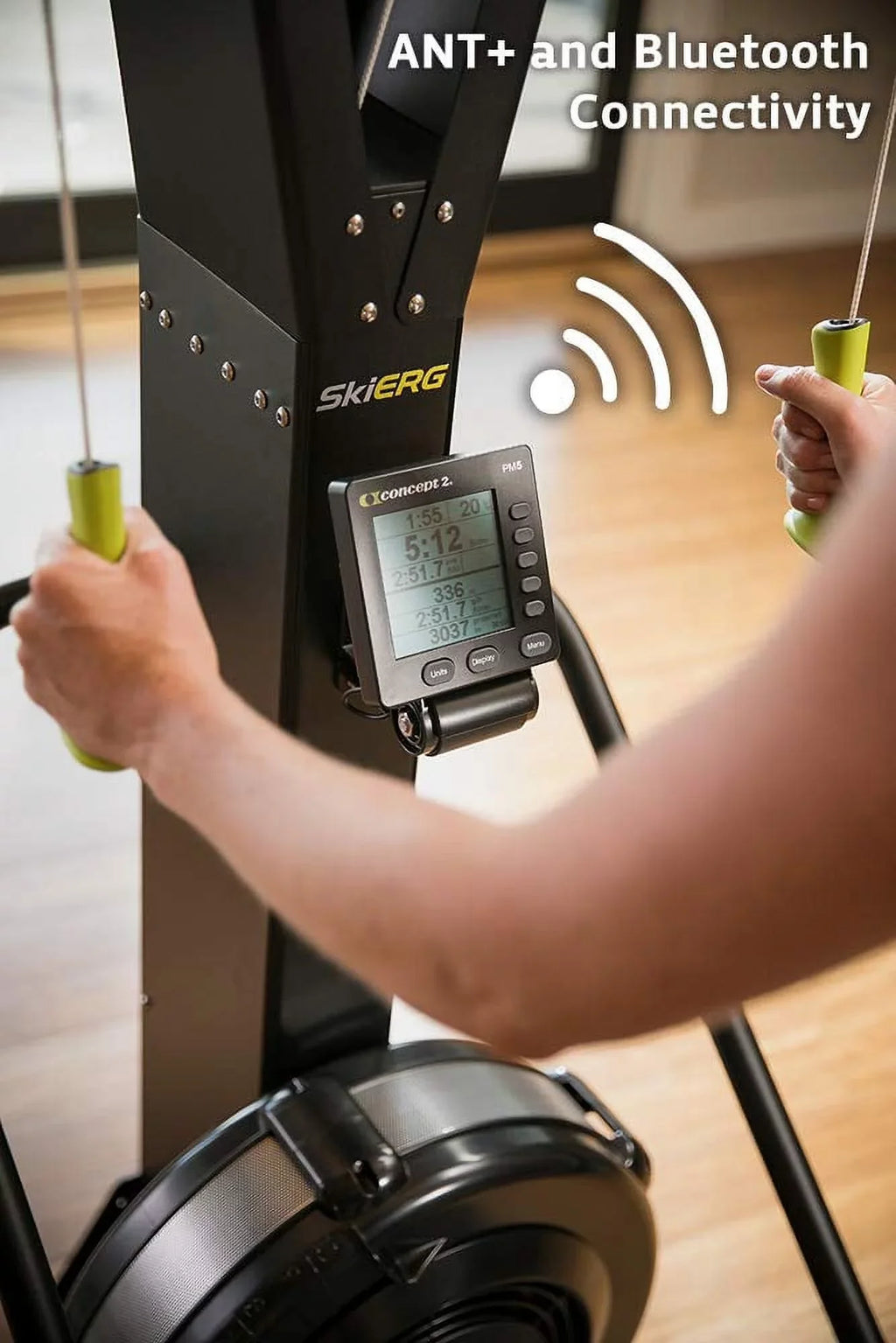 Concept2 SkiErg with PM5 Monitor, Floor Stand sold separately