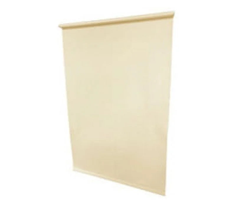 Ralph Friedland LI3778CH Roller Shade, 78 in L, 37 in W, Vinyl, Champagne,Each