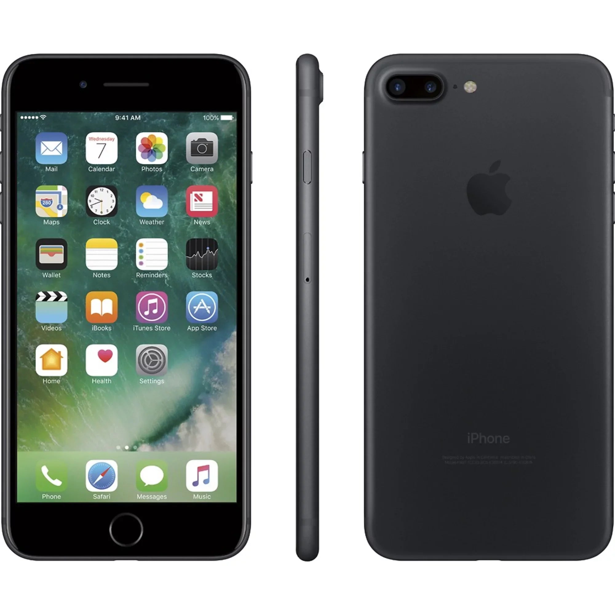 Restored Apple iPhone 7 Plus 32GB Black (T-Mobile Locked) Smartphone (Refurbished)
