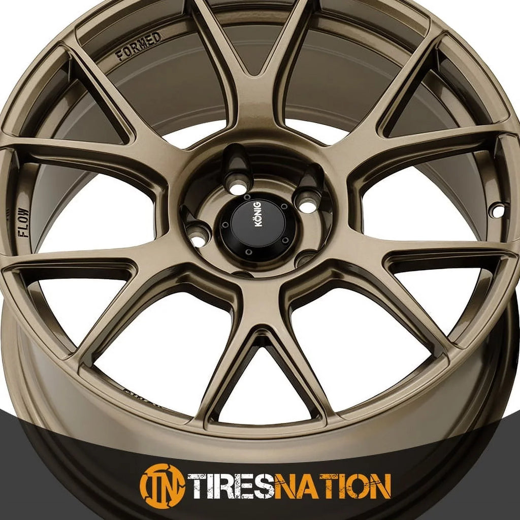Konig 56BZ Amplim 17x8 5x114.3 +40et Gloss Bronze Wheel