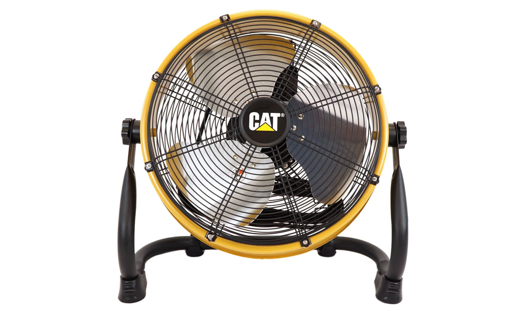 Caterpillar 14" Industrial Shroud DC Floor Fan