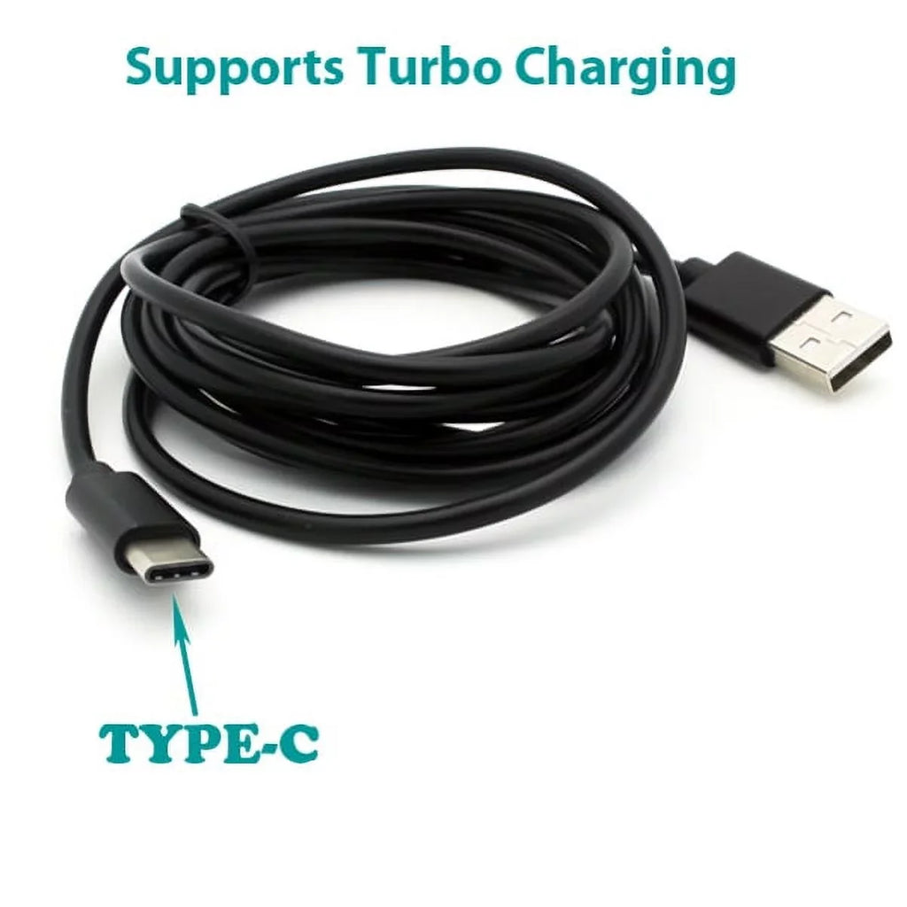 2-Port USB 36W Quick Car Charger w Cord Charger 6ft USB Cable M8J Blackberry Motion, Key2, KEYone, LE - BLU G9, Vivo XI Plus 5 - CAT S61 S48c - Coolpad Legacy - Essential Phone (PH-1)