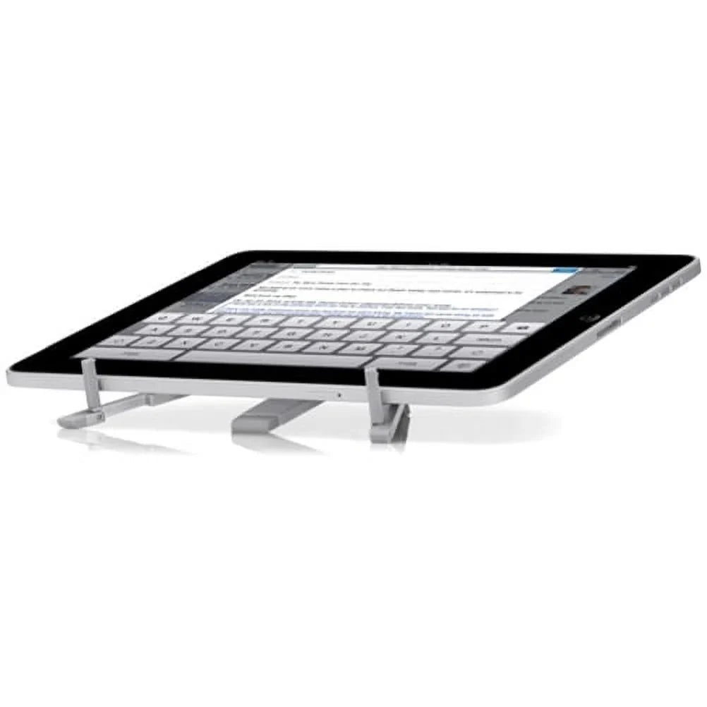 Desktop Holder Stand Fold-up Aluminum Travel Portable Dock Z6B Samsung Galaxy View Tab S2 NOOK 8.0 (SM-T710) E NOOK 9.6 (SM-T560) Active Pro S3 9.7 S 8.4 SM-T700 10.5 SM-T800 A 9.7