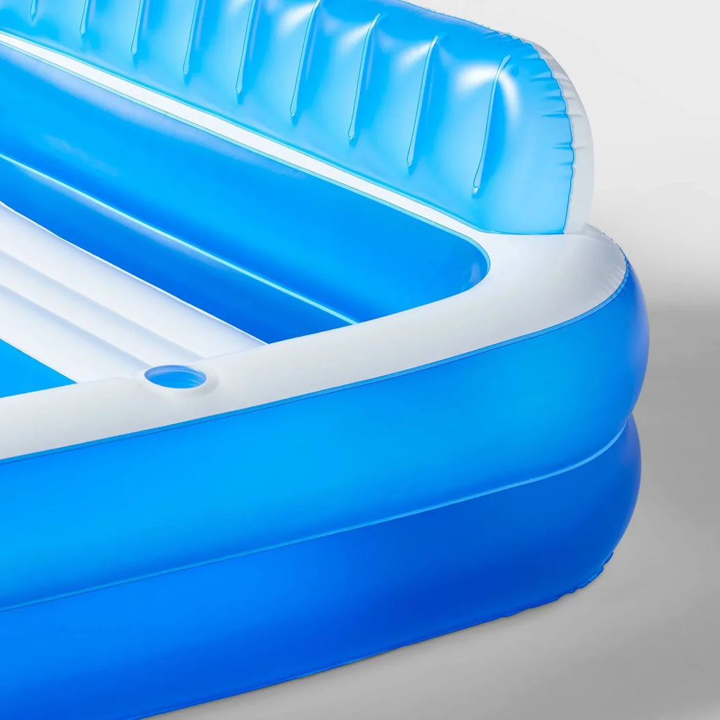 7.5' X 27" Family Above Ground Pool With Bench - Sun Squad