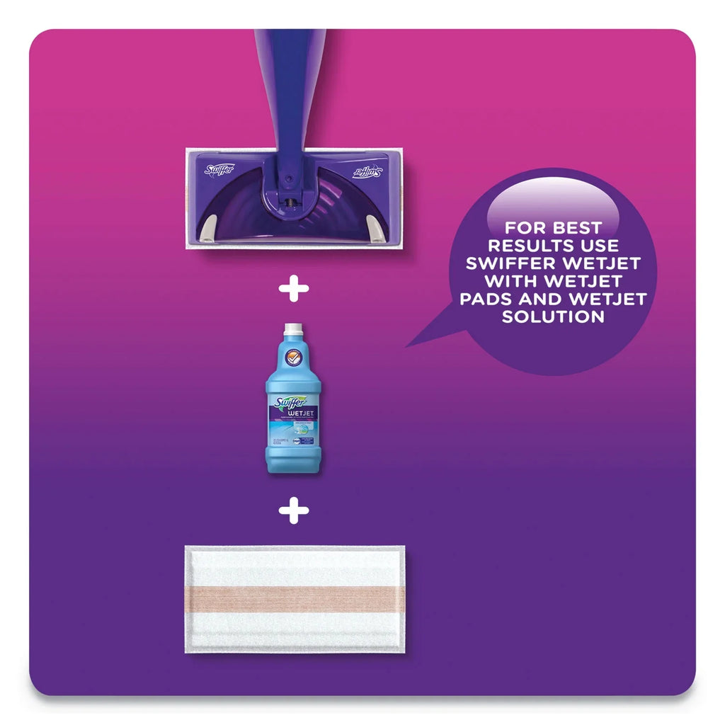 Swiffer WetJet 42 oz. Multi-Purpose Floor Cleaner Refill with Open Window Fresh Scent, 4 Pack