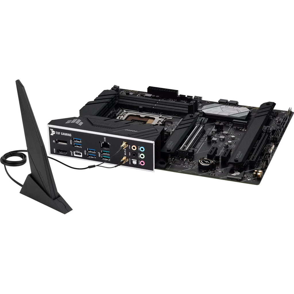 ASUS TUF GAMING H670-PRO WIFI D4 LGA 1700 (Intel 12th &13th Gen) ATX Gaming Motherboard (PCIe 5.0, DDR4, 14+1 DrMOS, 4xPCIe 4.0 M.2 Slots, WiFi 6, 2.5 Gb LAN, Front USB 3.2 Gen 1 Type-C)