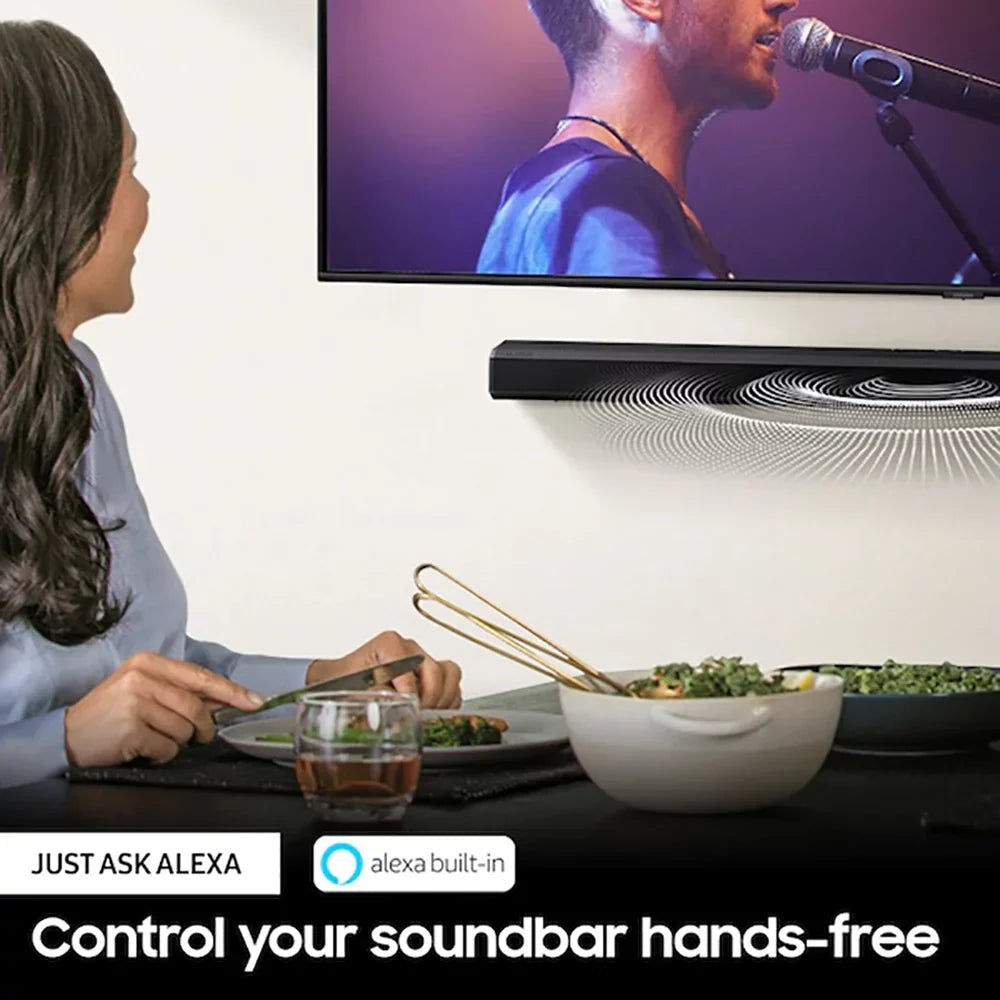 Samsung HW-Q900A 9.1.4ch Surround Sound Wireless Home Theater Bundle 7.1.2ch Dolby Atmos /DTS:X Soundbar + Swa-9500S 2.0.2ch Rear Speaker Kit + Subwoofer + Extended Wrap + 2 Deco Gear HDMI Cables