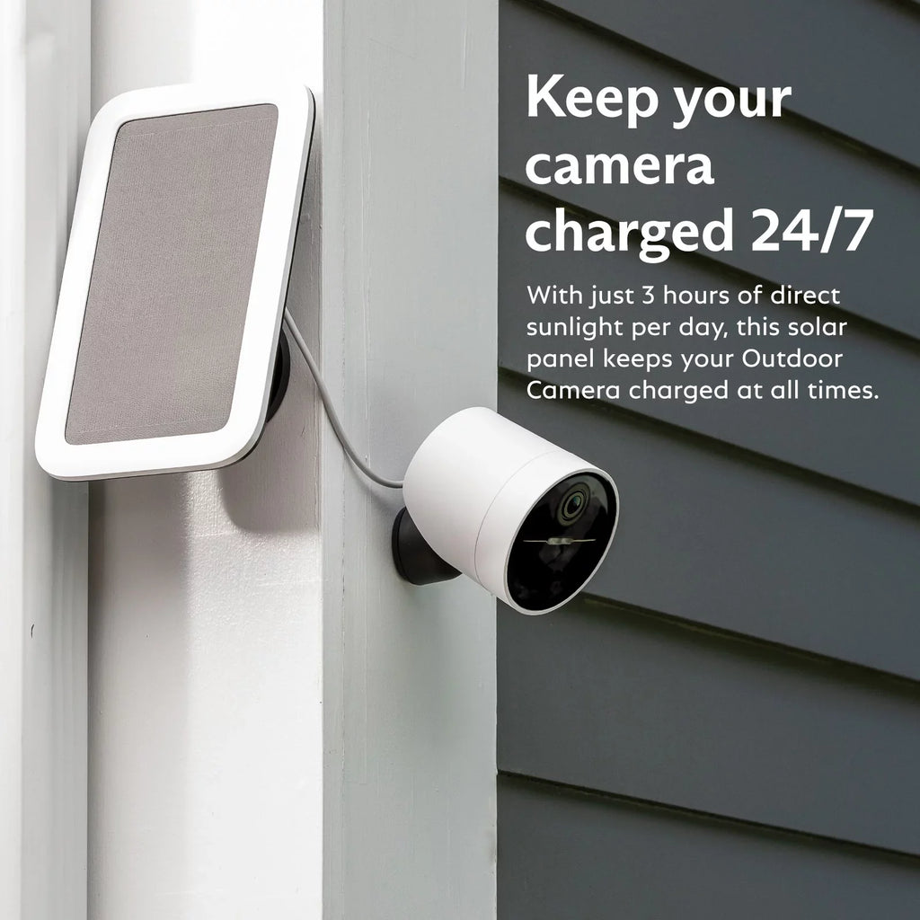 Outdoor Camera Solar Panel