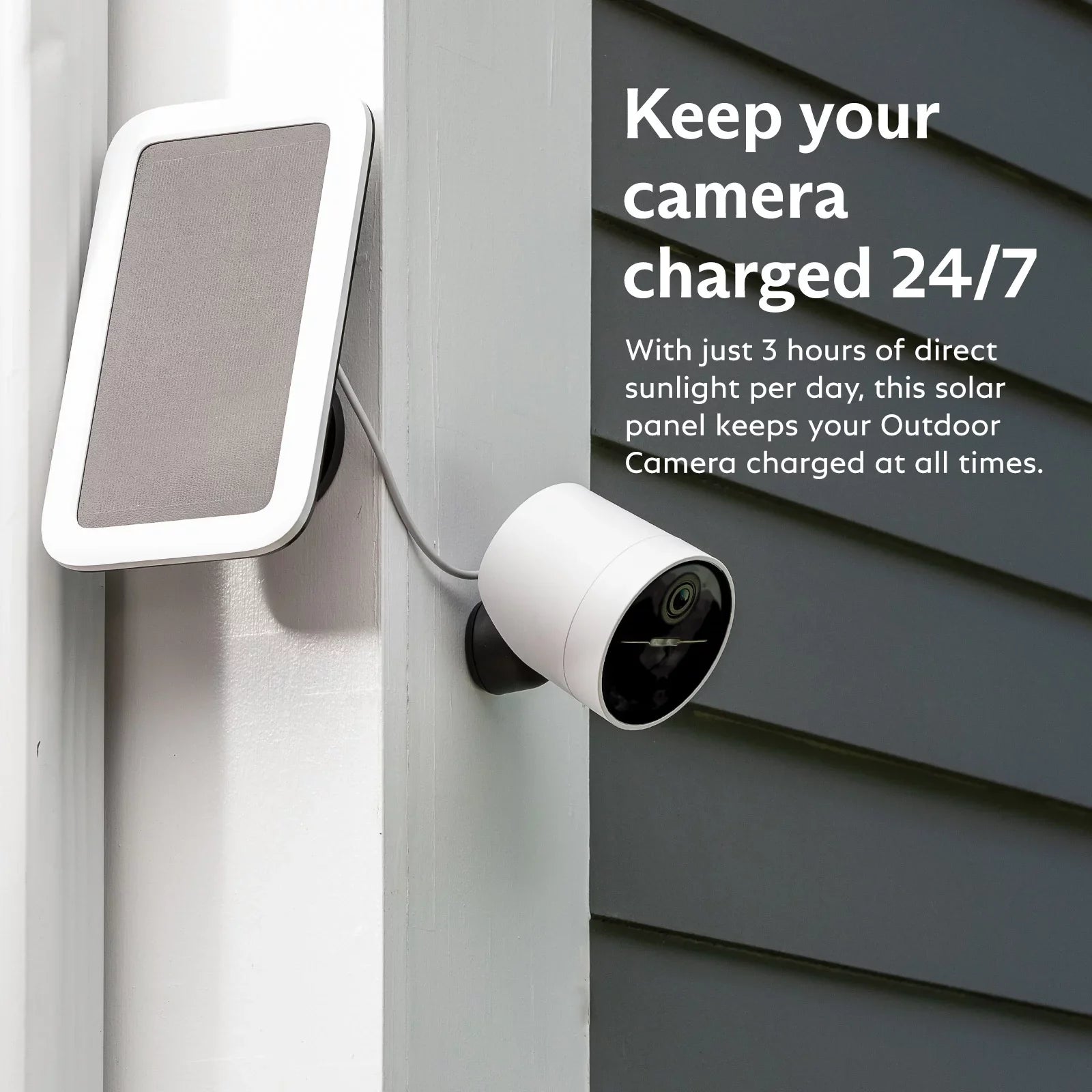 Outdoor Camera Solar Panel
