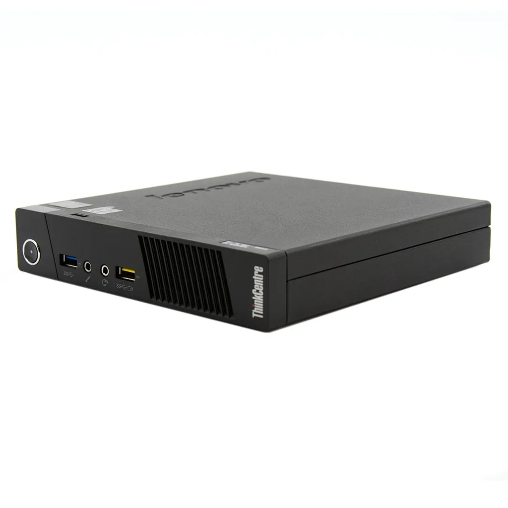 Restored Lenovo ThinkCentre M73 Tiny Form Factor Computer PC, 3.2 GHz Intel Core i3, 4GB DDR3 RAM, 120GB SSD Hard Drive, Windows 10 Home 64 bit (Refurbished)