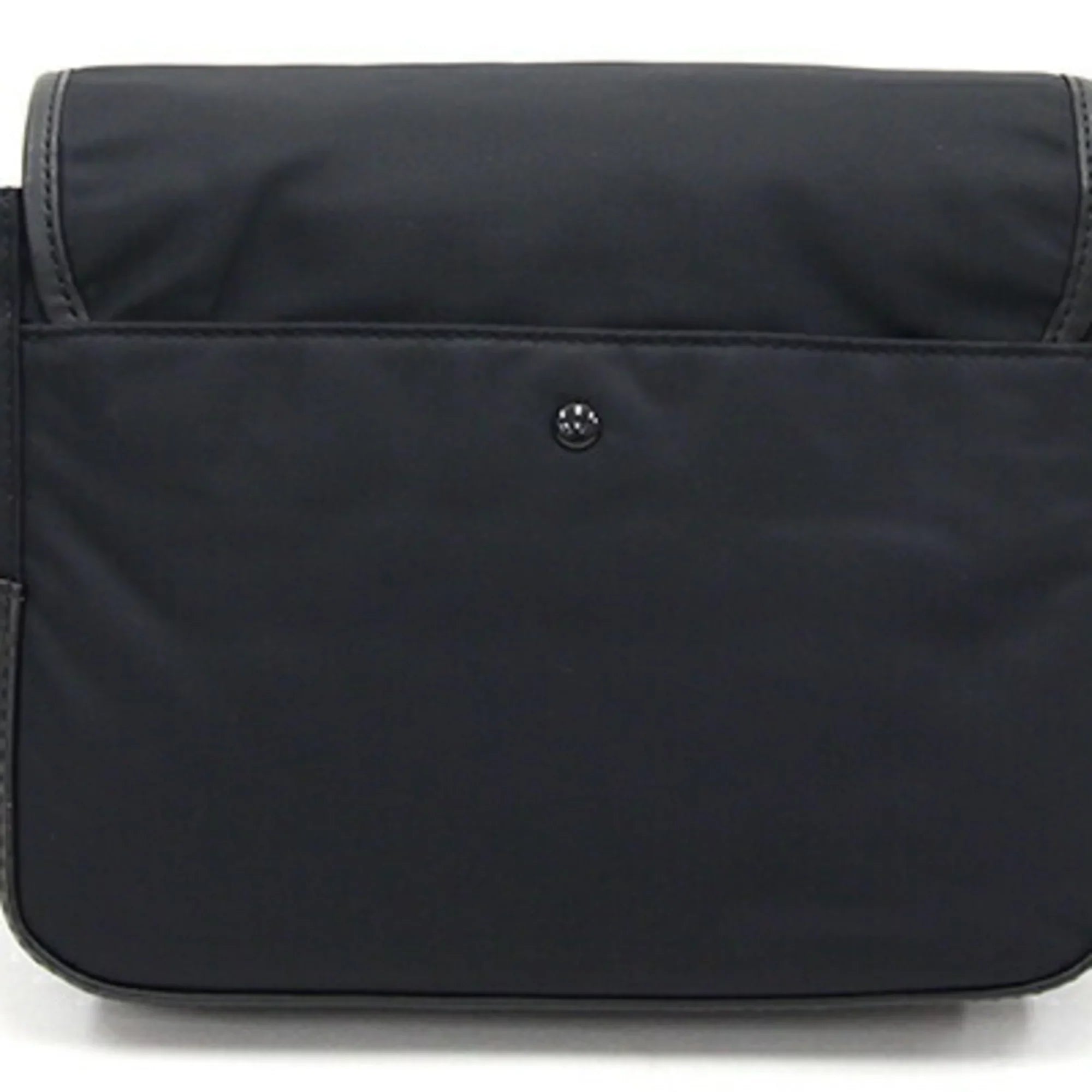 Pre-Owned Tory Burch shoulder bag Perry 58044 black green nylon leather ladies TORY BURCH (Good)