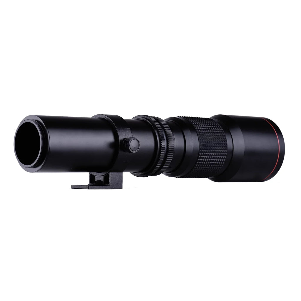 Aibecy 500mm F/8.0-32 Multi Coated Super Telephoto Lens Manual Zoom + T-Mount to NEX E-Mount Adapter Ring Kit Replacement Sony A9 A7 A7R A7S A5000 A6000 A6500 NEX-7 NEX-5 NEX-6 Cameras