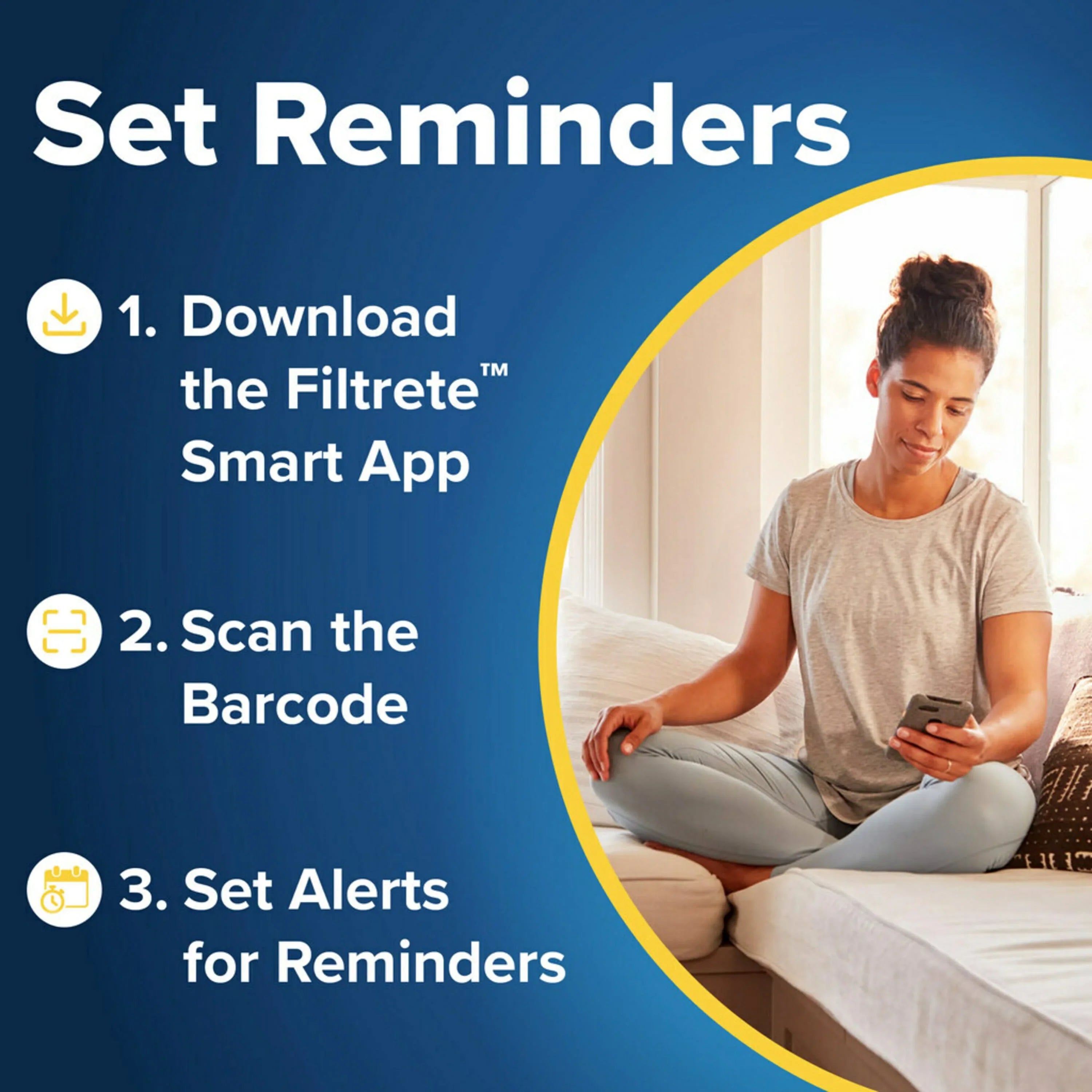 Filtrete 17.5x23.5x1 Air Filter, MPR 1000 MERV 11, Allergen Defense, 4 Filters