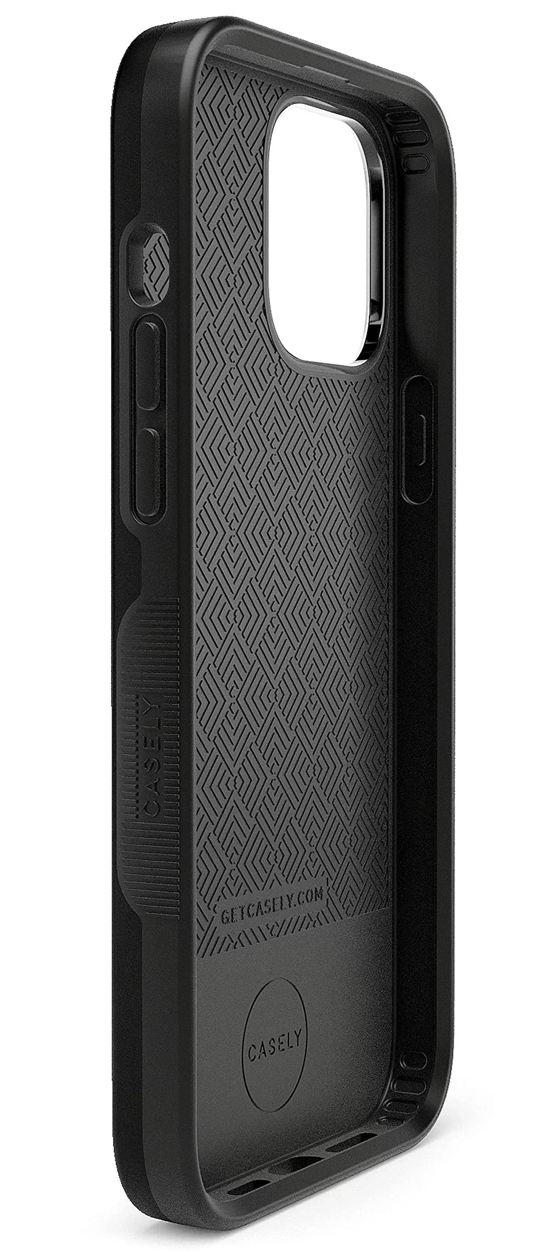 Casely iPhone 13 Pro Max Phone Case | with MagSafe | Black on Black | Only with iPhone 13 Pro Max