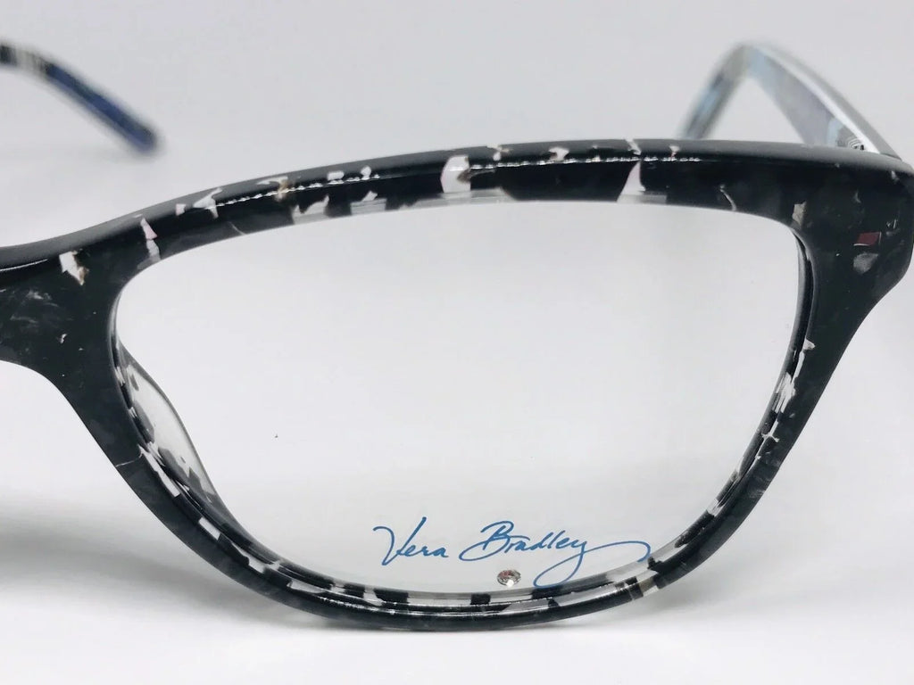 New Authentic Vera Bradley Emerson Blue Bayou Eyeglasses 53mm with Case