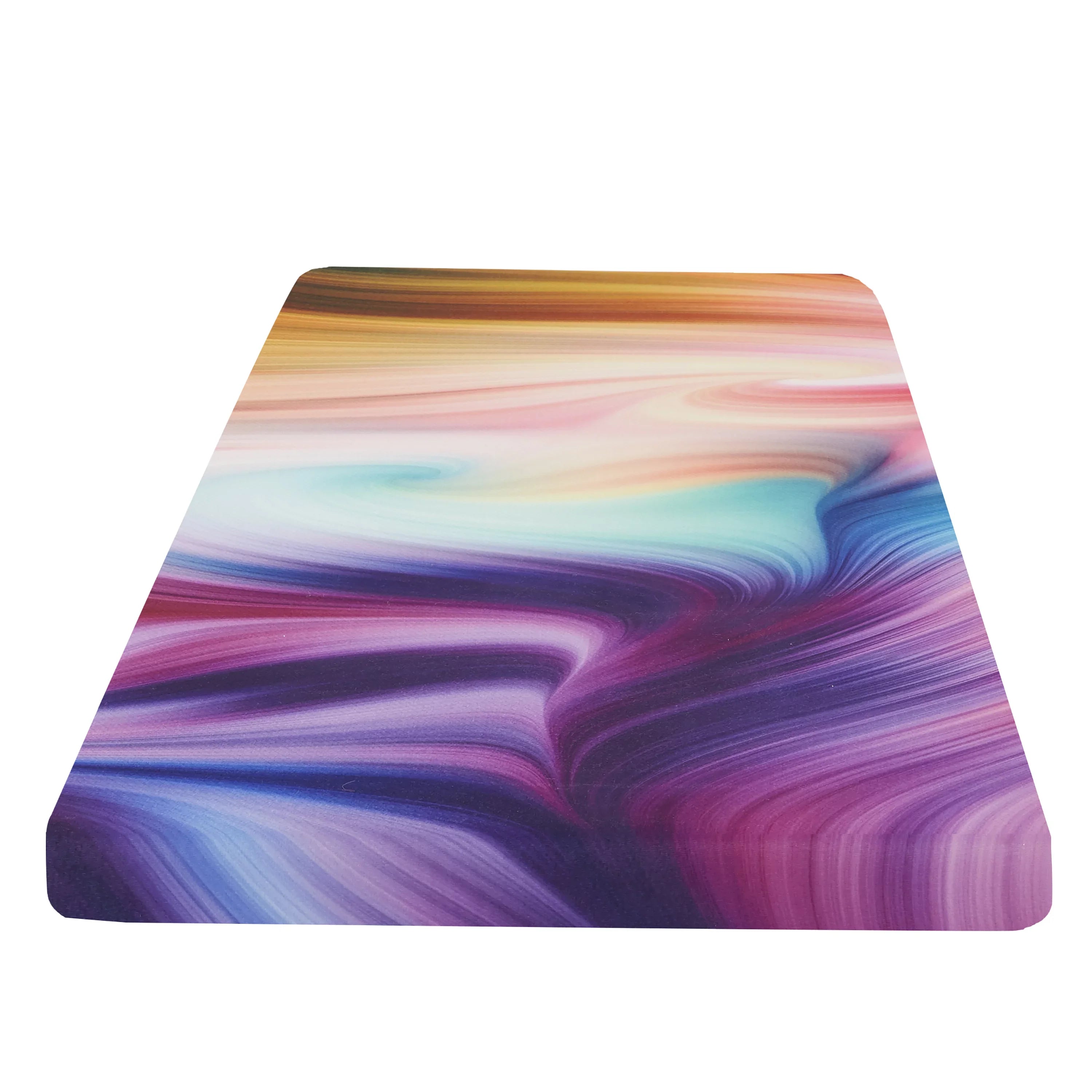 Groove Tie Dye Roll Up Memory Foam Guest Bed Mattress, Twin