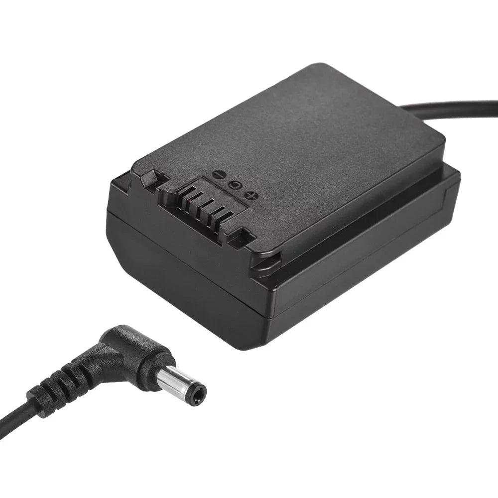 7299 NP-FZ100 Dummy Battery Pack DC Coupler Connector Spring Cable Sony A7III A9 A7RIII A7SIII